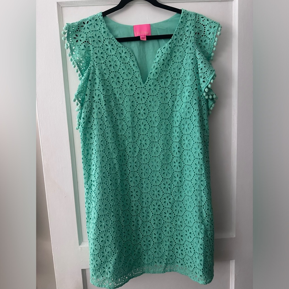 Adorable Lilly Pulitzer Astara Pom Pom Dress!
